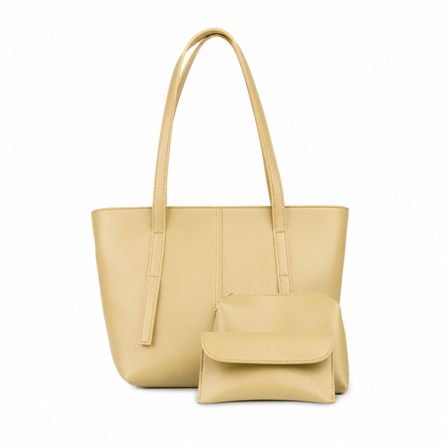 Tasha's 3Pc-Beige-Carry All Bag Tasha
