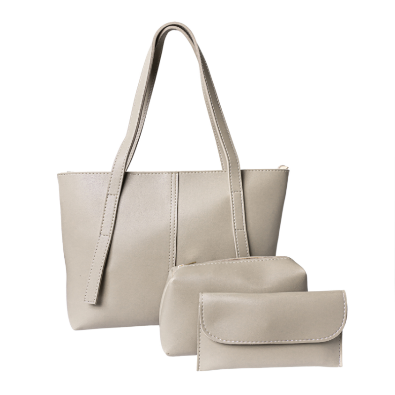 Tasha's Carry All Bag - 3Pc - Beige Tasha