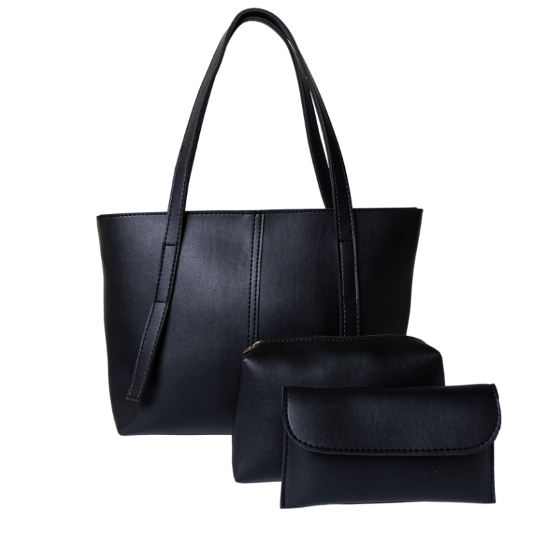 Tasha's Carry All Bag - 3Pc - Black Tasha