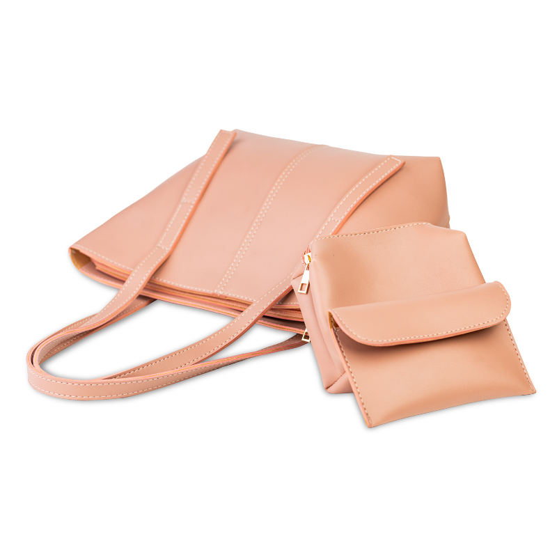 Tasha's Carry All Bag - 3Pc - Peach Tasha