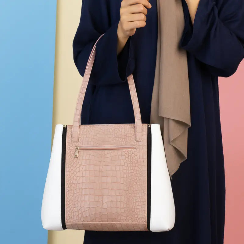 Tasha's 3-in-1 Glam Tote Pink Tasha Bags