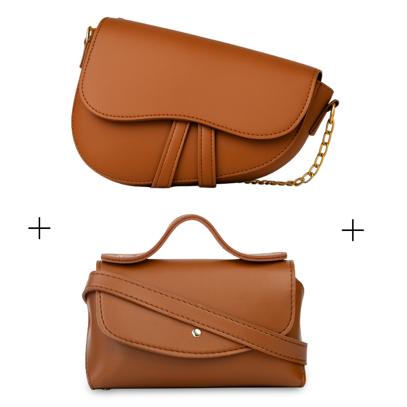 Two brown bags